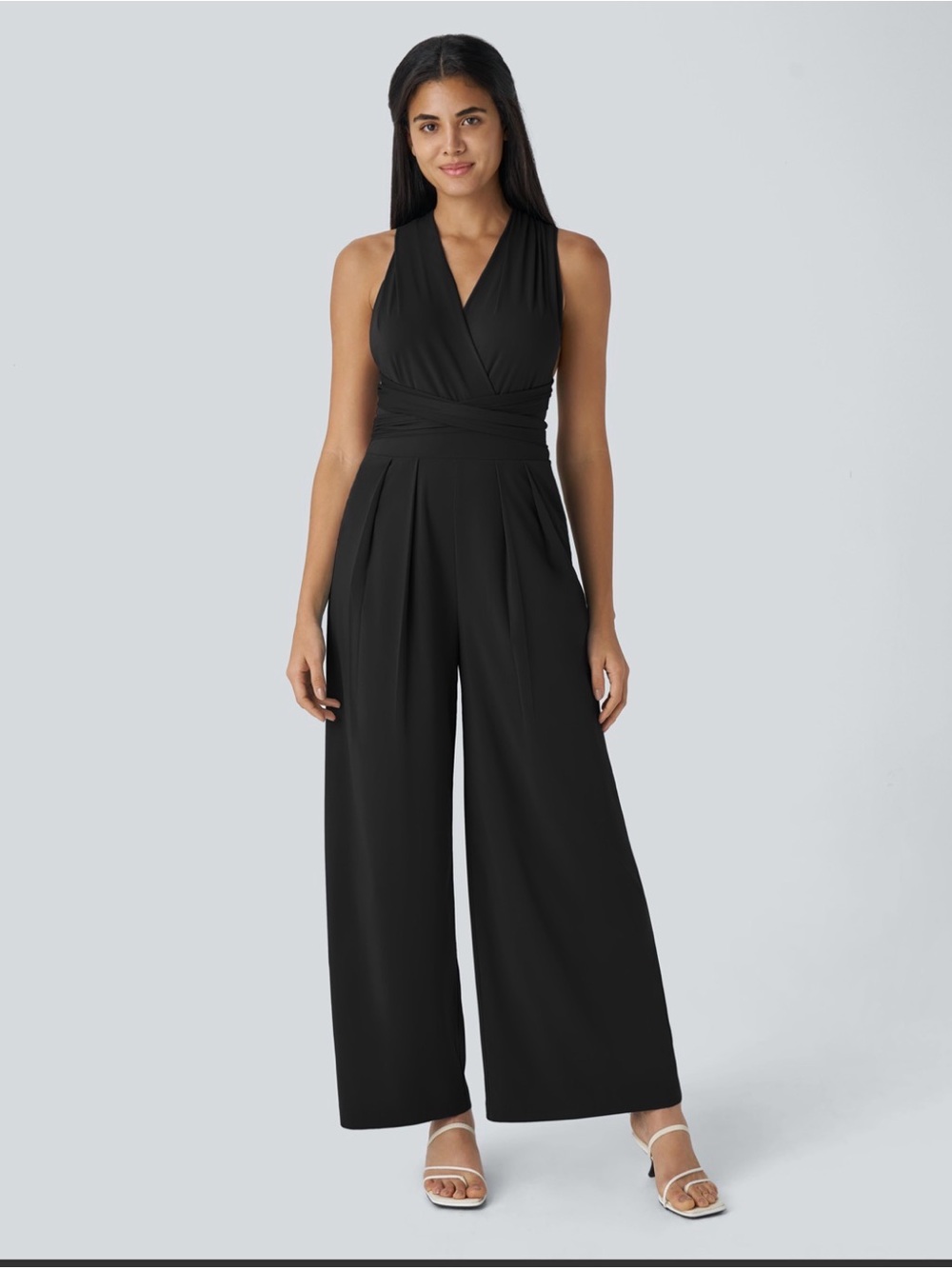 The Breezeful™ Tie Pocket Quick Dry Jumpsuit